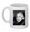 Ceramic mug EINSTEIN White фото