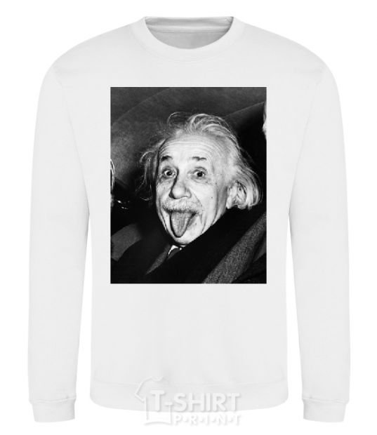 Sweatshirt EINSTEIN White фото