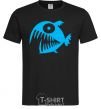 Men's T-Shirt ANGRY FISH black фото