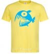 Men's T-Shirt ANGRY FISH cornsilk фото