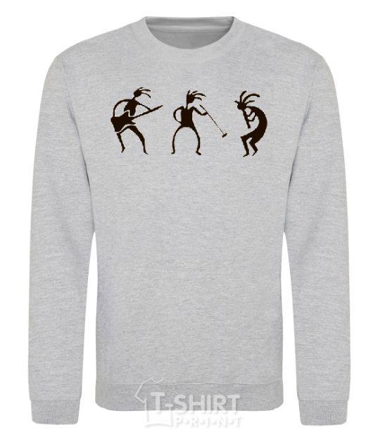 Sweatshirt MUSICIANS sport-grey фото