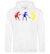 Men`s hoodie MUSICIANS White фото