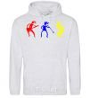 Men`s hoodie MUSICIANS sport-grey фото