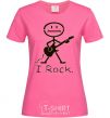 Women's T-shirt I ROCK heliconia фото