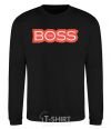 Sweatshirt Надпись THE BOSS black фото