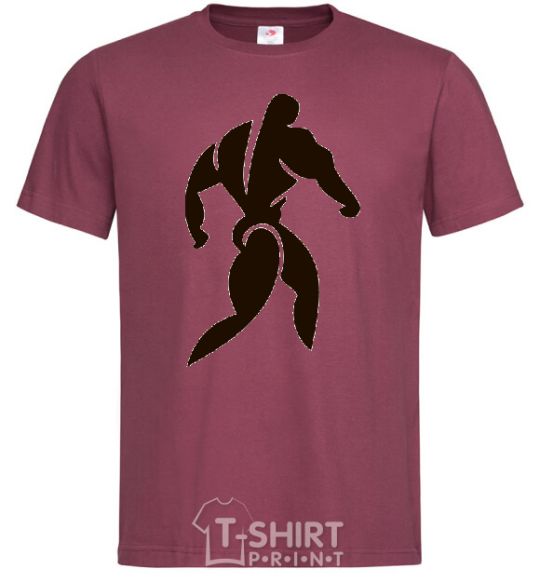Men's T-Shirt CULTURIST burgundy фото