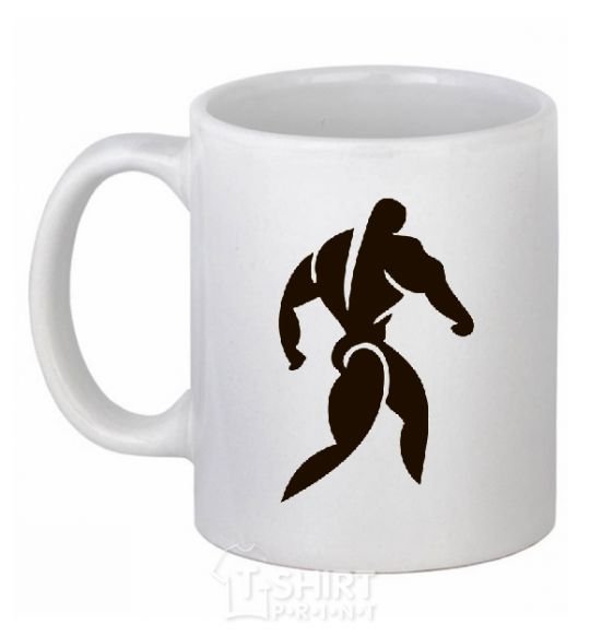 Ceramic mug CULTURIST White фото