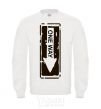 Sweatshirt ONE WAY White фото