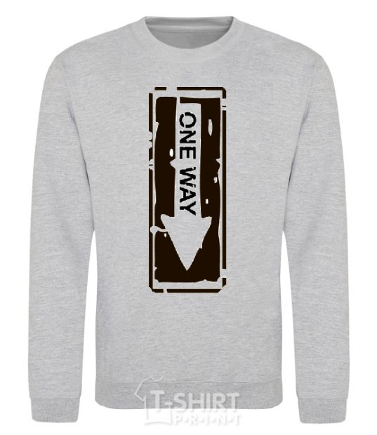 Sweatshirt ONE WAY sport-grey фото