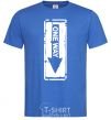 Men's T-Shirt ONE WAY royal-blue фото