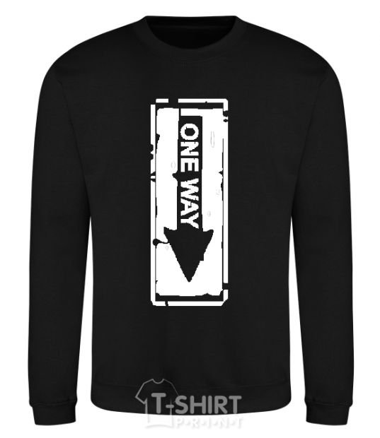 Sweatshirt ONE WAY black фото