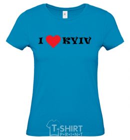 Women's T-shirt Kyїv sky-blue фото