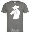 Men's T-Shirt HUNTER #2 dark-grey фото