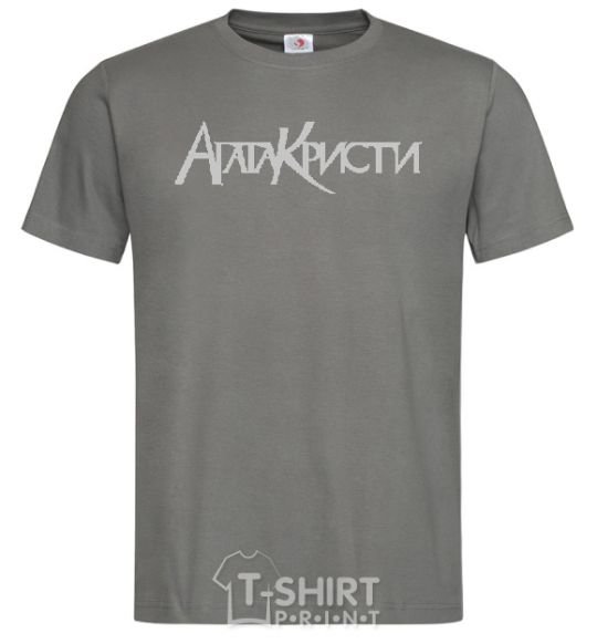 Men's T-Shirt AGATHA CHRISTI dark-grey фото