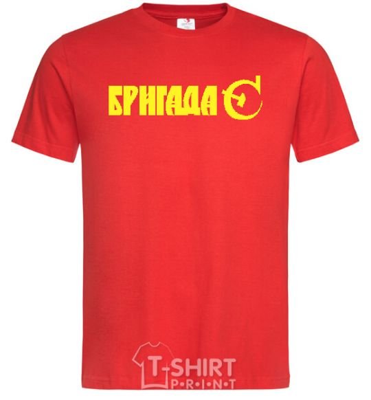 Men's T-Shirt BRIGADE C red фото