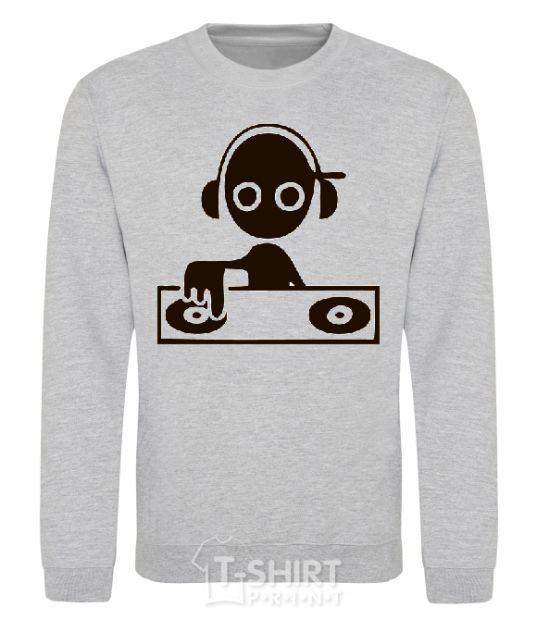 Sweatshirt DJ GIRL sport-grey фото