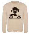 Sweatshirt DJ GIRL sand фото