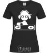 Women's T-shirt DJ GIRL black фото