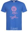 Men's T-Shirt ONLY HOUSE MUSIC royal-blue фото