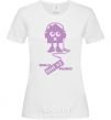 Women's T-shirt ONLY HOUSE MUSIC White фото