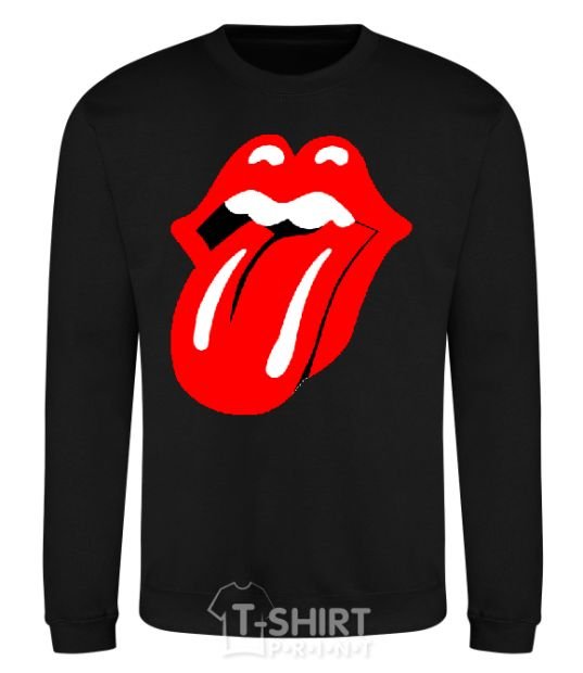 Sweatshirt ROLLING STONES black фото