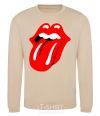 Sweatshirt ROLLING STONES sand фото