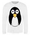 Sweatshirt POP-EYED PENGUIN White фото