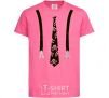 Kids T-shirt A tie with suspenders heliconia фото