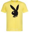 Men's T-Shirt PLAYBOY BUNNY cornsilk фото