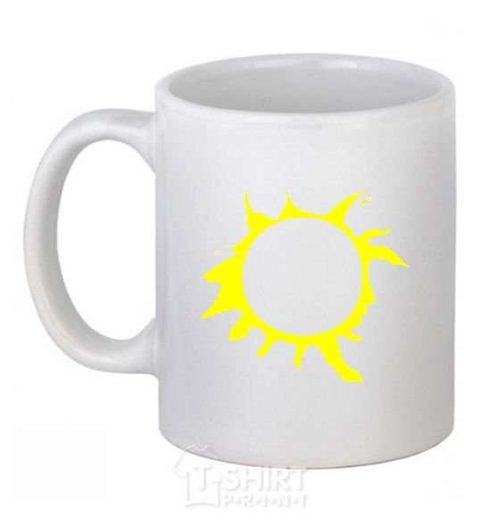 Ceramic mug КИНО White фото