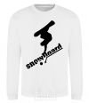 Sweatshirt SNOWBOARD x3mal White фото