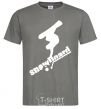 Men's T-Shirt SNOWBOARD x3mal dark-grey фото