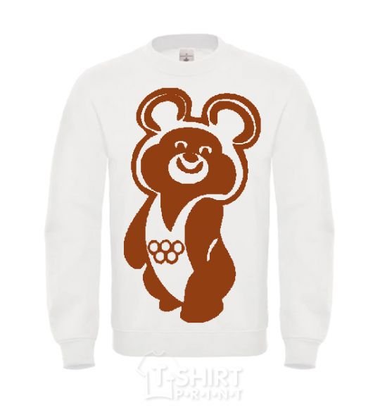 Sweatshirt Olympic bear White фото