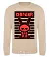 Sweatshirt DANGER RABBIT sand фото