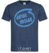 Мужская футболка DEVIL INSIDE Темно-синий фото