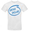 Мужская футболка DEVIL INSIDE Белый фото
