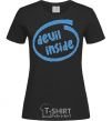 Women's T-shirt DEVIL INSIDE black фото