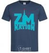 Men's T-Shirt ZM NATION navy-blue фото