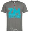 Men's T-Shirt ZM NATION dark-grey фото