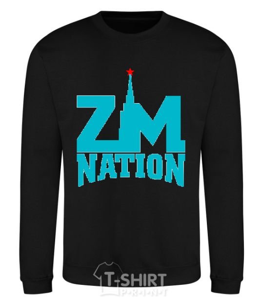Sweatshirt ZM NATION black фото