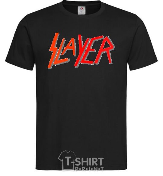 Мужская футболка SLAYER Черный фото