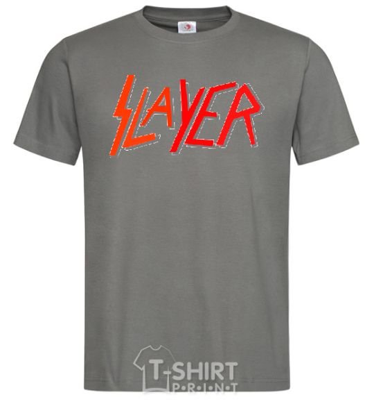 Men's T-Shirt SLAYER dark-grey фото