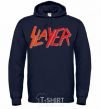 Men`s hoodie SLAYER navy-blue фото