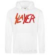 Men`s hoodie SLAYER White фото