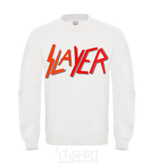 Sweatshirt SLAYER White фото