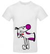 Men's T-Shirt CatDog - Dog White фото