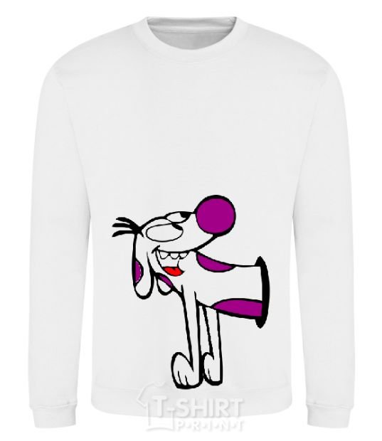 Sweatshirt CatDog - Dog White фото