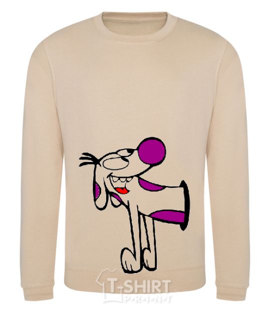 Sweatshirt CatDog - Dog sand фото