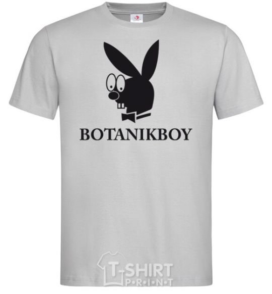 Мужская футболка BOTANIKBOY Серый фото