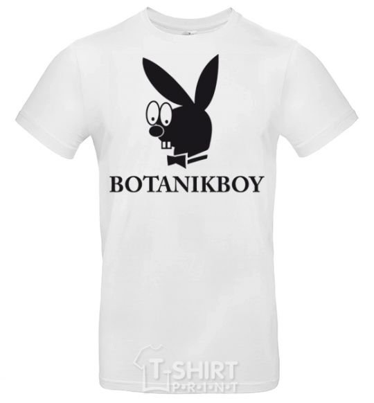 Мужская футболка BOTANIKBOY Белый фото